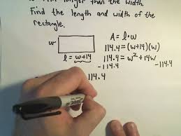 More Word Problems Using Quadratic Equations Example 1 Quadratics Word Problems Quadratic Equation
