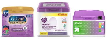 Enfamil nutramigen infant formula, hypoallergenic and lactose free formula with enflora lgg,. Quality Comparison Of Name Brand And Store Brand Gentle Infant Formulas Wehavekids