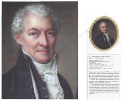 Jean-Baptiste Jacques Augustin "Portrait of a lady", outstanding drawing,  1793/5