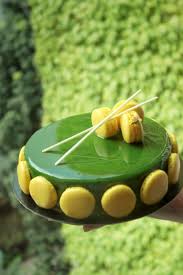 Entremet Au Yuzu Et The Matcha Recette Olivia Patisse Desserts A L Assiette The Matcha Matcha