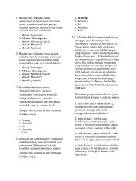Itulah beberapa contoh soal uts sejarah kelas 11. Soal A Bindo Kelas 11