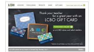 You can see only the last. Lcbo Ad Promoting Gift Cards For Teachers Not Meant For Kids Spokesperson Ctv News