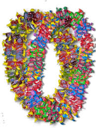 Other tutorials for a creative way to give money. How To Make Money Leis With Candy