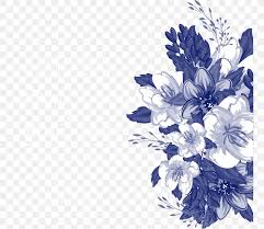 Blue flowers for your wedding…. Wedding Invitation Floral Design Blue Flower Png 755x714px Wedding Invitation Black And White Blossom Blue Blue