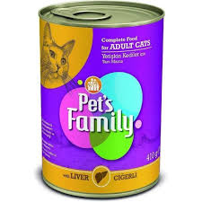 Pets Family Cigerli Konserve Kedi Mamasi 410 Gr