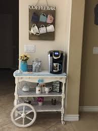 1940 S Tea Cart I Turned Into A Coffee Bar In My Kitchen Farmhouse Coffee Bar Tea Cart Coffee Bar Cart