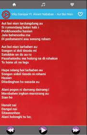 Maybe you would like to learn more about one of these? Kumpulan Lagu Batak Terbaik Dan Lirik For Android Apk Download