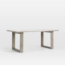 Whether it's used as a kitchen or dining room table, a conference table or restaurant table; Concrete Outdoor Dining Table