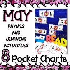 pocket chart activities kindergarten prek for may 8 activities