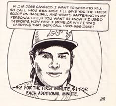 Old Time Family Baseball — Read This Comic: Baseball Superstars, Jose  Canseco