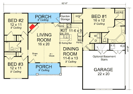 Take a look at this popular country ranch house plan. Split Bedroom Ranch House Plan 52256wm Architectural Designs House Plans