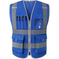 It features the same features as blue stone's previous concealment garments such as gun pockets for both left. Spardwear High Visibility Vest Blue Safety Vest Reflective With Pockets And Zipper For Men And Women Construction Workwear M Blue