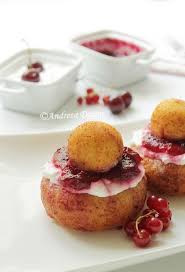 Papanasi Prajiti Cu Smantana Si Sos De Visine Food Milk Recipes Romanian Desserts