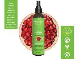 Amazon Com Dermorganic Flex Hold Sculpting Spray For Hair With Pomegranate Anti Fade Extract Alcohol Free Styling Mist 8 Fl Oz Alcohol Free Hair Spray Beauty