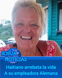 SAMANÁ.- Un haitiano asesinó este sábado a su empleadora alemana, en la  comunidad de Las Pascualas, Samaná, tras provocarle una herida mortal en el  cuello con un cuchillo. La víctima fue identificada