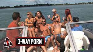 3-Way Porn - Big Boat Group Sex Party - Part 2 - Pornhub.com