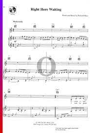 Internet archive python library 1.4.0. Right Here Waiting Sheet Music Piano Voice Guitar Pdf Download Streaming Oktav