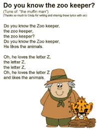 Zookeeper Man Song Zoo Animals Preschool Zoo Lessons Zoo Preschool