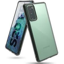 Ultra slim, hard case with soft grip, one piece design slips easily in and out of pockets with a raised bumper that helps protect touchscreen. Galaxy S20 Fe Case Ringke Fusion