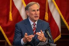 A member of the republican party. Texas Governor Promises To Build Border Wall Amid Migrant Surge Bbc News