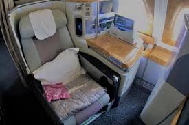 A comfortable seat, incredible service and little touches that help set it apart. Emirates Business Class Review A380 The Champagne Mile