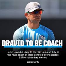 Espncricinfo (originally cricinfo) was launched in 1993 by dr. Espncricinfo On Twitter Rahul Dravid Likely Head Coach For India S Limited Overs Tour Of Sri Lanka