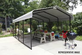 3,254 reviews for carport, 4.8 stars: All Steel Diy Carport Arrow Steel Carport And Patio Cover Patio Concepts Inc
