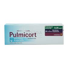 Budesonide (pulmicort, entocort, rhinocort aqua) is used to treat the symptoms of asthma. Pulmicort 0 25 Mg Ml 20 U 2ml 4 Strips Beta Fouda Pharmacy