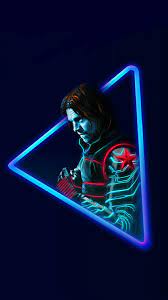 See more ideas about marvel wallpaper, marvel art, marvel superheroes. Winter Soldier Marvel Neon Wallpaper Marvel Iphone Wallpaper Marvel Avengers Marvel Superheroes