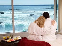 The View From Rooms At The Marriott Fallsview In Niagara Falls Amazing Hotels Rooms Hotel Views