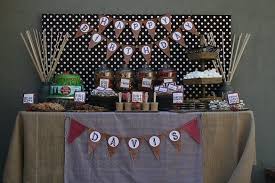 Camping themed baby shower decor, camping themed banner, forest themed decorations, camping baby shower banner. Creative Camping Birthday Party Featured Parties The Tomkat Studio Blog
