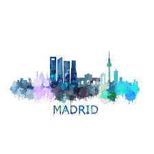 Touch madrid's sky in a green, fresh setting.as if you were in the jungle. Madrid City Skyline Hq V2 Digital Art By Hq Photo