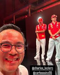 With Carl Joseph M. Leblanc Jr.