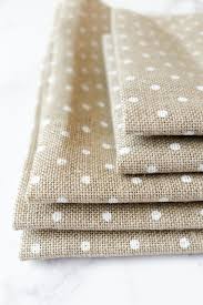 There are 884 items in this collection. Natural White Polka Dot Linen Fabric 32 Count Stitched Modern