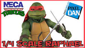 Maybe you would like to learn more about one of these? Raphael Neca Toys Teenage Mutant Ninja Turtles Movie 1 4 Scale Figure Video Review Youtube