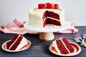 Make cake without the usual endless options: Boxed Baking Red Velvet Cake Mix