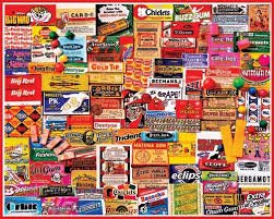 Fun Jigsaw Puzzles Gum Wrappers White Mountain Puzzles Puzzles 1000 Piece Jigsaw Puzzles Jigsaw