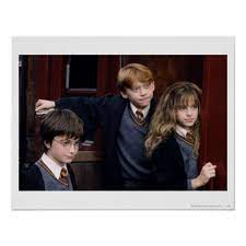 Harry Ron And Hermione Poster Zazzle Com In 2021 Harry Potter Pictures Rowling Harry Potter Harry Potter Wiki