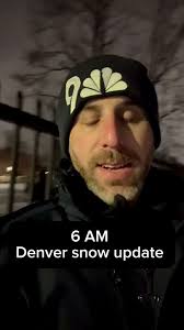 6 AM Denver snow update