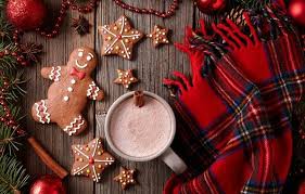 обои на рабочий стол с новым годом и рождеством Foto Oboi Xmas Novyj God Vypechka Merry Gingerbread Pechene Glazur Rozhdestvo Christmas Cookies Kakao Decoration Kakao Oboi Rozhdestvo