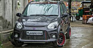 This Modified Maruti Suzuki Alto 800 Black Menace Video Suzuki Alto Maruti Suzuki Alto Suzuki