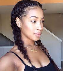 10 Protective Styles That Look Good French Braids Black Hair Natural Hair Styles Braids For Black Hair