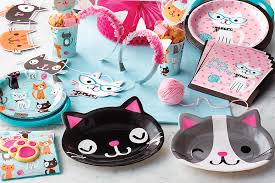 Add whiskers, eyes, and ears to basic paper cups to enhance the theme. Party Tableware Serveware Home Garden Plates Cups Cat Party Kitty Party Kitty Cat Party Decorations Napkins Bistrozdravo Com