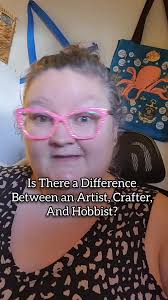 Is There a Difference Between An Artist, Crafter, and Hobbist?,  Philosophical question time (welcome to my mind lol). In the crochet  community, I hear these 3 words a lot; artist, Crafter, hobbist. Is ...