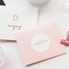 Fold the sides of the paper inwards. 1pc Creative Black Pink Bronzing Greeting Card Envelope Wedding Card Christmas Happy Birthday Thanks Best Wish Blessing Card Paper Envelopes Aliexpress
