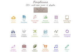 simplicons 590 vector icons psd by okidoci deviantart com design icon set web icons