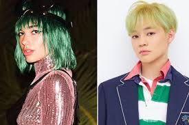 The bright hue fits perfectly within the acid hair color trend while still being unique enough to turn heads instantly. Green Hair Trend Tips And Tricks For Getting The Celebrity Color Trend Allure