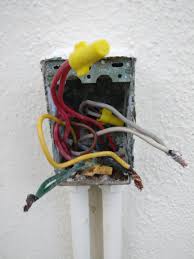 Outdoor boxes must have an outdoor cover or fixture rated for damp or wet locations, depending on the application. Wire Type To Outside Box Through Wall Home Improvement Stack Exchange