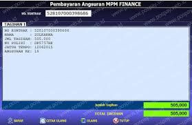 Cek tagihan angsuran adira finance. Angsuran Mpm Finance