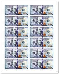 money printable play money